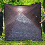 Giza Pyramid Print Quilt