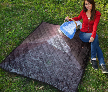Giza Pyramid Print Quilt
