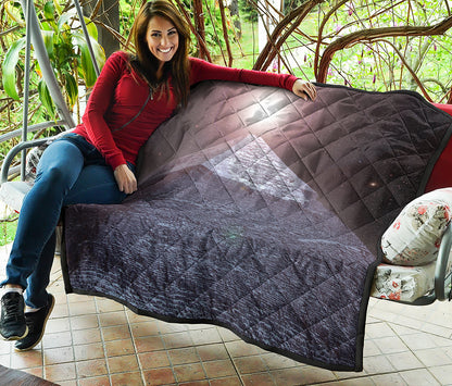 Giza Pyramid Print Quilt