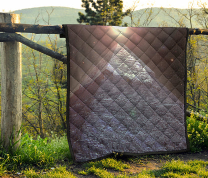 Giza Pyramid Print Quilt