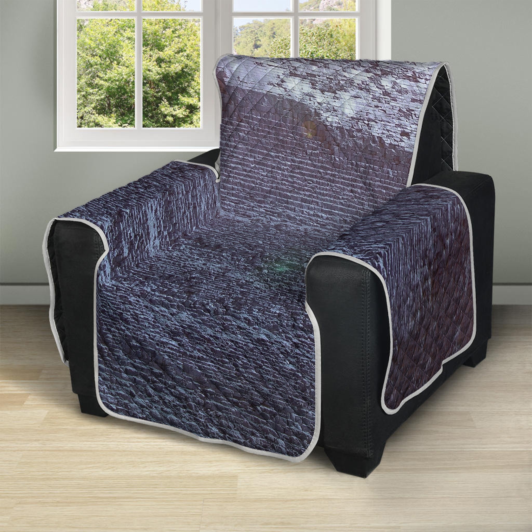 Giza Pyramid Print Recliner Protector