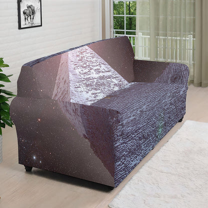 Giza Pyramid Print Sofa Cover