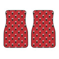 Glass Of Cola Pattern Print Front Car Floor Mats