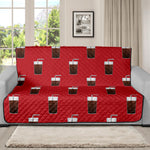 Glass Of Cola Pattern Print Futon Protector