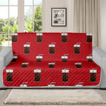 Glass Of Cola Pattern Print Futon Protector