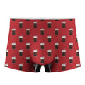 Glass Of Cola Pattern Print Men's Boxer Briefs