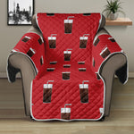 Glass Of Cola Pattern Print Recliner Protector