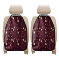 Glasses And Bottles Of Wine Print Car Seat Organizers
