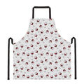 Glasses Of Wine Pattern Print Apron