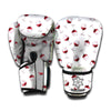 Glasses Of Wine Pattern Print Boxing Gloves