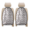 Glasses Of Wine Pattern Print Car Seat Organizers