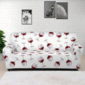Glasses Of Wine Pattern Print Sofa Cover