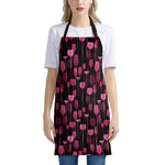 Glasses Of Wine Print Apron