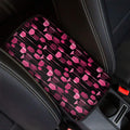Glasses Of Wine Print Car Center Console Cover