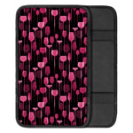 Glasses Of Wine Print Car Center Console Cover