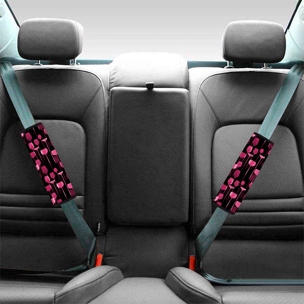 Glasses Of Wine Print Car Seat Belt Covers