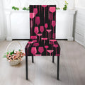 Glasses Of Wine Print Dining Chair Slipcover