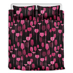 Glasses Of Wine Print Duvet Cover Bedding Set
