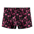 Glasses Of Wine Print Men's Boxer Briefs