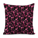 Glasses Of Wine Print Pillow Cover