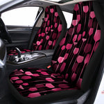 Glasses Of Wine Print Universal Fit Car Seat Covers