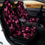 Glasses Of Wine Print Universal Fit Car Seat Covers