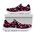 Glasses Of Wine Print White Running Shoes