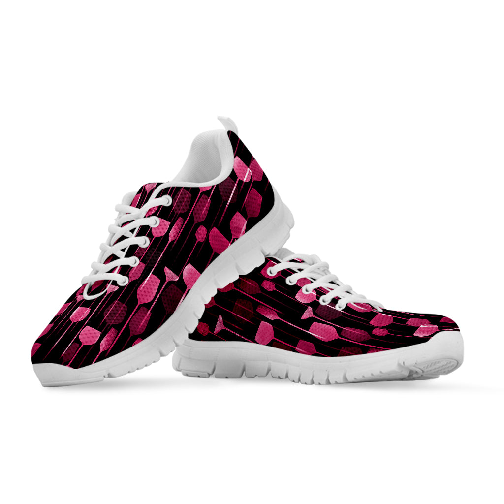 Glasses Of Wine Print White Sneakers