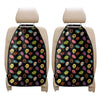 Glaze Donut Pattern Print Car Seat Organizers