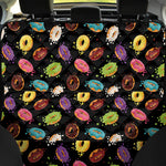 Glaze Donut Pattern Print Pet Car Back Seat Cover