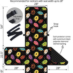 Glaze Donut Pattern Print Recliner Protector