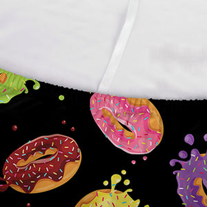 Glaze Donut Pattern Print Sofa Cover