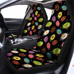 Glaze Donut Pattern Print Universal Fit Car Seat Covers