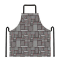 Glen Plaid Patchwork Pattern Print Apron