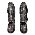 Glen Plaid Patchwork Pattern Print Muay Thai Shin Guards
