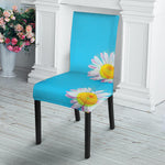 Glitch Daisy Flower Print Dining Chair Slipcover