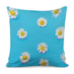 Glitch Daisy Flower Print Pillow Cover