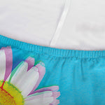 Glitch Daisy Flower Print Sofa Cover