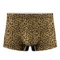 Gold Leopard (NOT Real) Glitter Print Men's Boxer Briefs