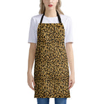 Glitter Gold Leopard Print (NOT Real Glitter) Apron