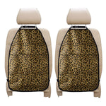 Glitter Gold Leopard Print (NOT Real Glitter) Car Seat Organizers