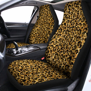 Glitter Gold Leopard Print (NOT Real Glitter) Universal Fit Car Seat Covers