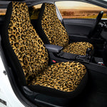 Glitter Gold Leopard Print (NOT Real Glitter) Universal Fit Car Seat Covers