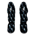 Glowing Jellyfish Pattern Print Muay Thai Shin Guards