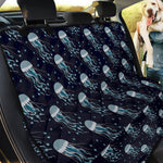 Glowing Jellyfish Pattern Print Pet Car Back Seat Cover