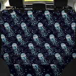 Glowing Jellyfish Pattern Print Pet Car Back Seat Cover