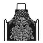 God Odin With Huginn And Muninn Print Apron