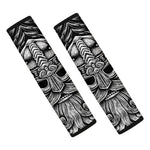 God Odin With Huginn And Muninn Print Car Seat Belt Covers