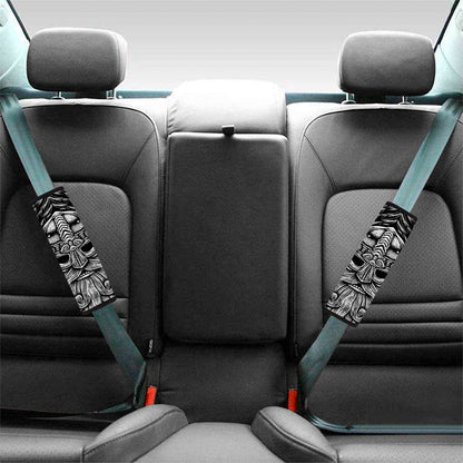 God Odin With Huginn And Muninn Print Car Seat Belt Covers