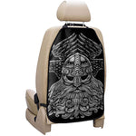 God Odin With Huginn And Muninn Print Car Seat Organizers